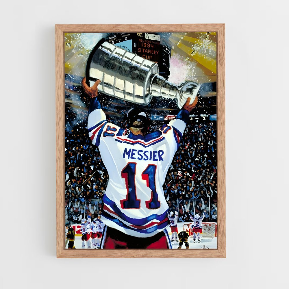 Poster Le Triomphe de Messier – affiche Hockey sur glace (vue 4)